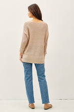 Load image into Gallery viewer, Dolman Sleeve Rolled Cuff Sweater
