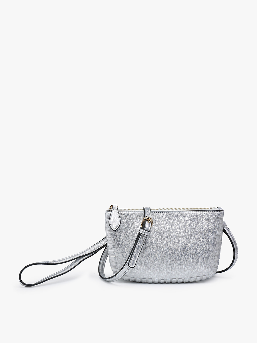 Bonnie Dual Compartment Whipstitch Crossbody