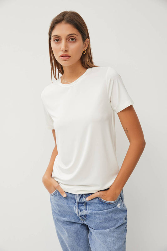 Bamboo Round Neck Tee