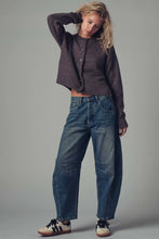 Load image into Gallery viewer, Relaxed Wool Blend Button-Up Cardigan
