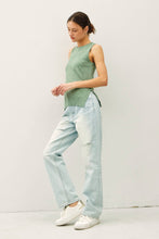 Load image into Gallery viewer, Raw Seam Lightweight Sweater Tank Top
