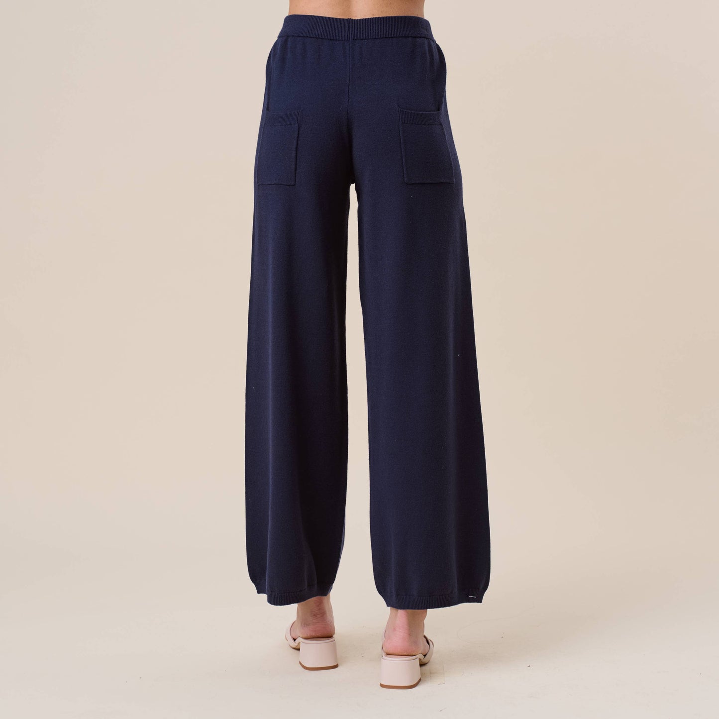 Wide Leg Sweater Pants