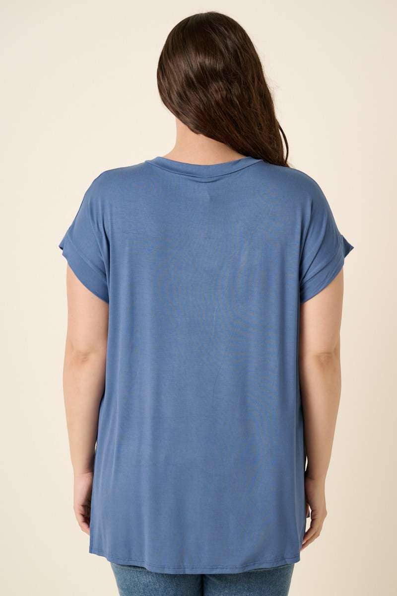Bamboo V Neck Top