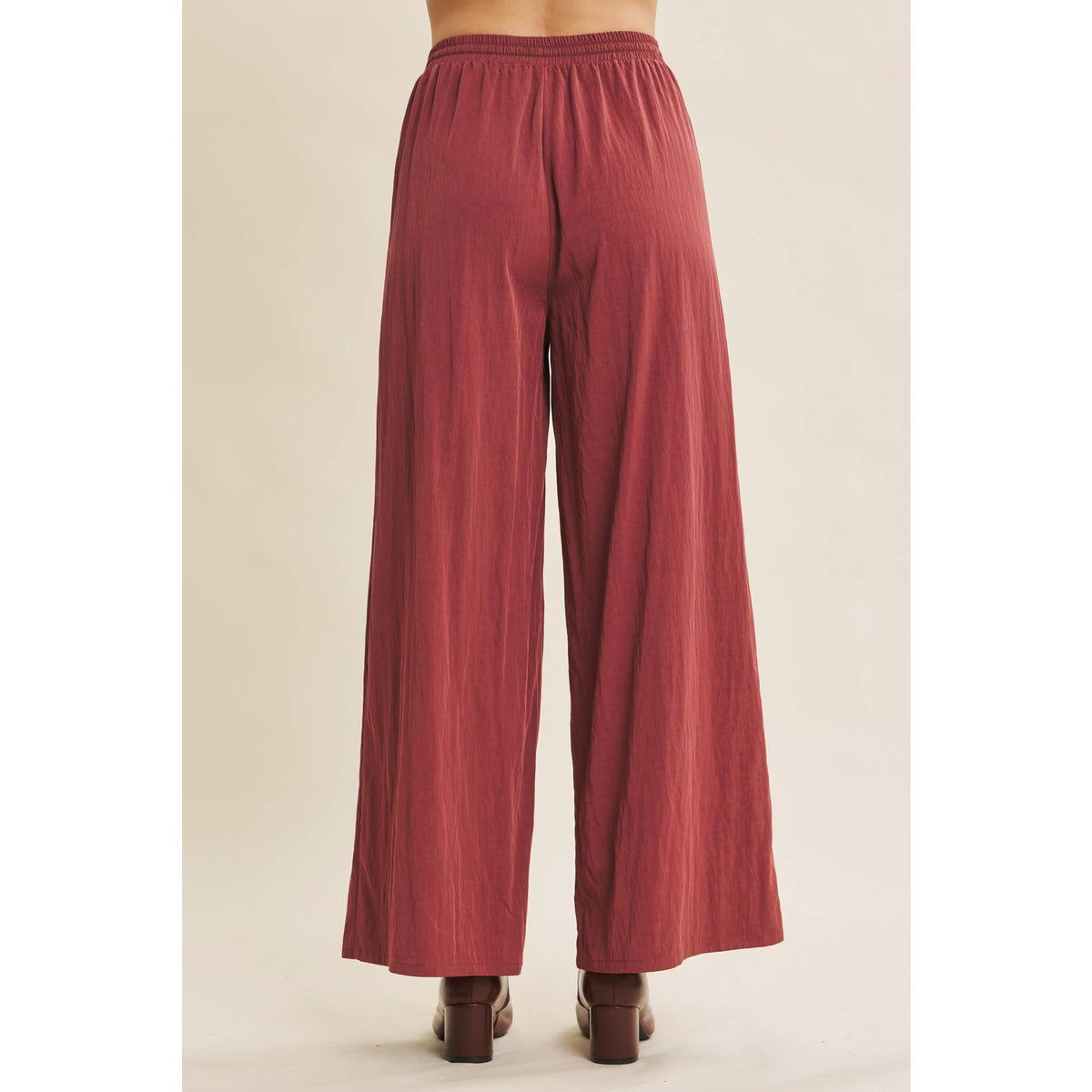 Relaxed Wide Leg Pants