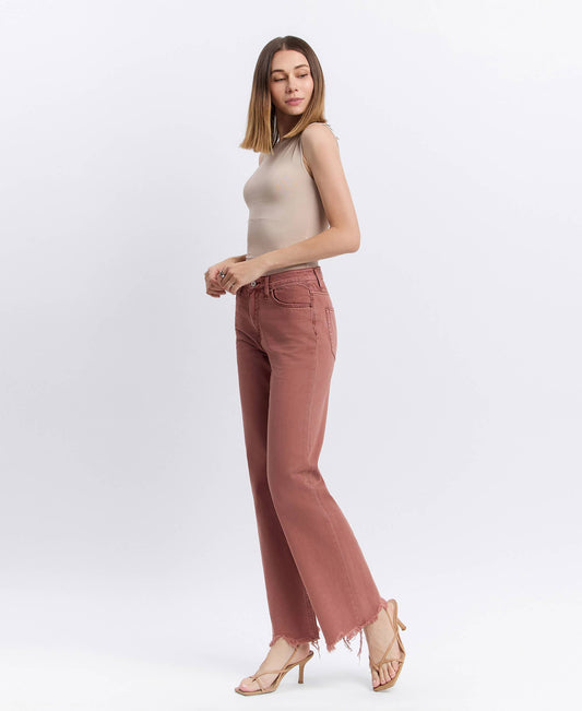 Leslie 90s Super High Rise Flare Jeans