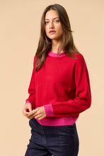 Load image into Gallery viewer, Contrast Two Tone Sweater
