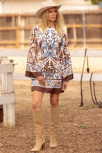 Load image into Gallery viewer, Border Print Mini Dress

