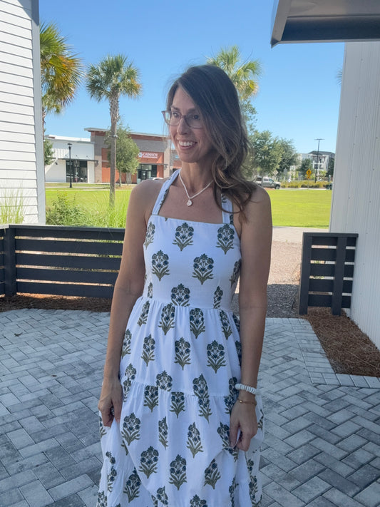 The Piper Dress- Vintage Olive