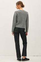 Load image into Gallery viewer, Wool Blend Gold Button Cardigan
