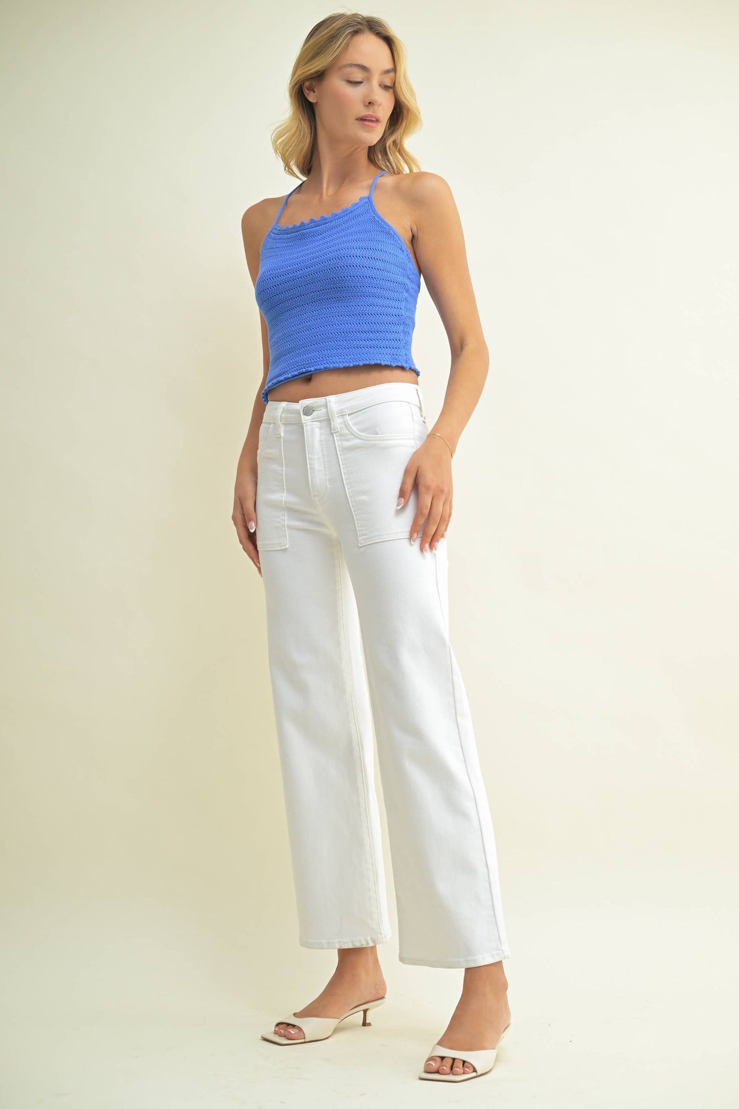 Utility Pocket Relaxed Denim Jeans