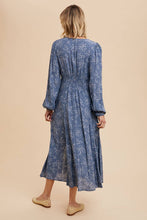 Load image into Gallery viewer, Floral Button Down Long Sleeve Maxi Dress
