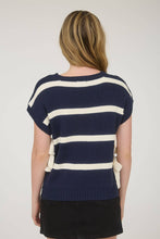 Load image into Gallery viewer, Side Ties Short Sleeve Knit Sweater
