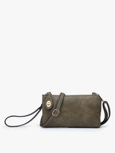 Load image into Gallery viewer, Kendall Crossbody/Wristlet w/ Twist Lock Closure

