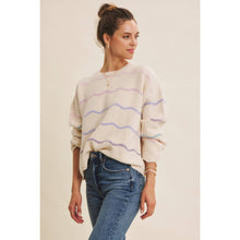 Load image into Gallery viewer, Scalloped Ombre Sweater
