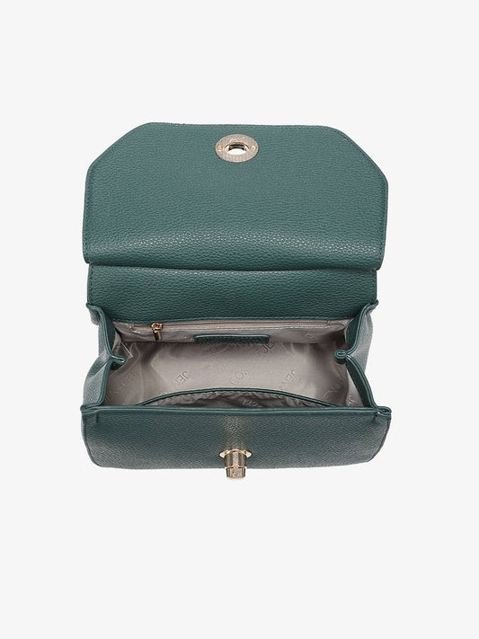 Lottie Twist Lock Crossbody Bag with Chain Strap