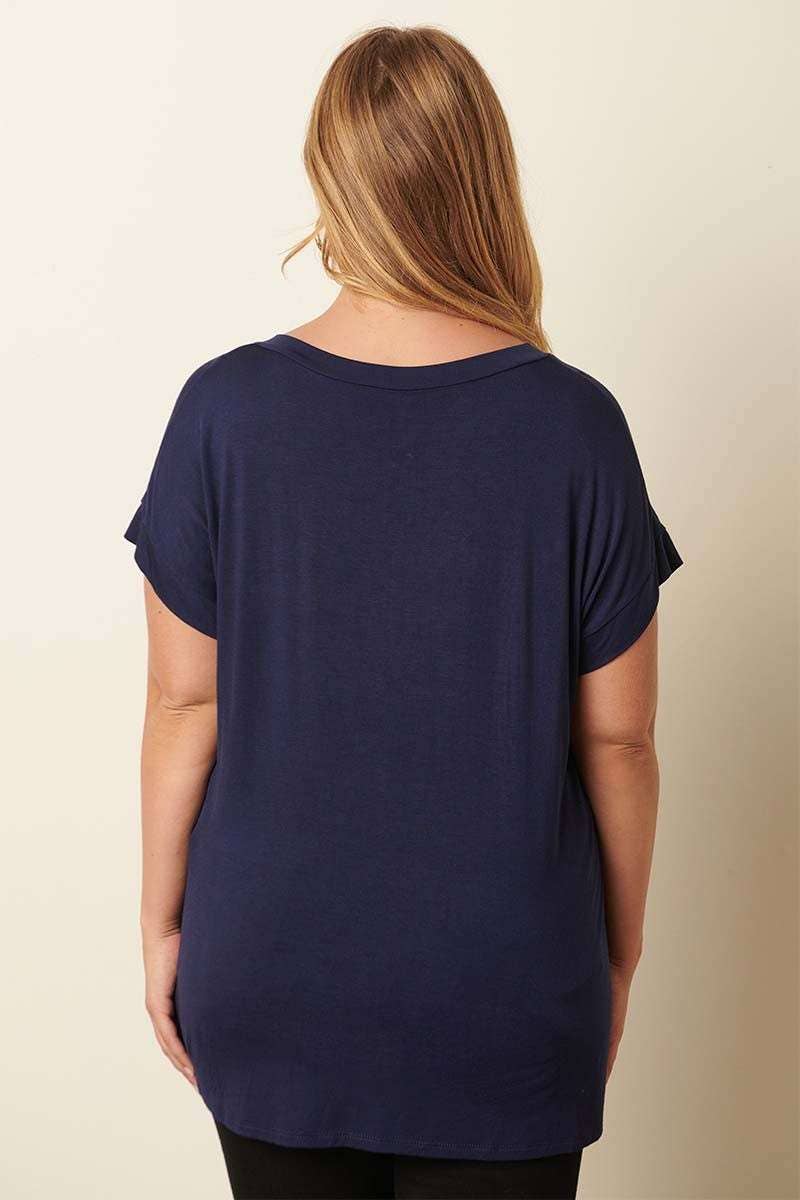 Bamboo V Neck Top