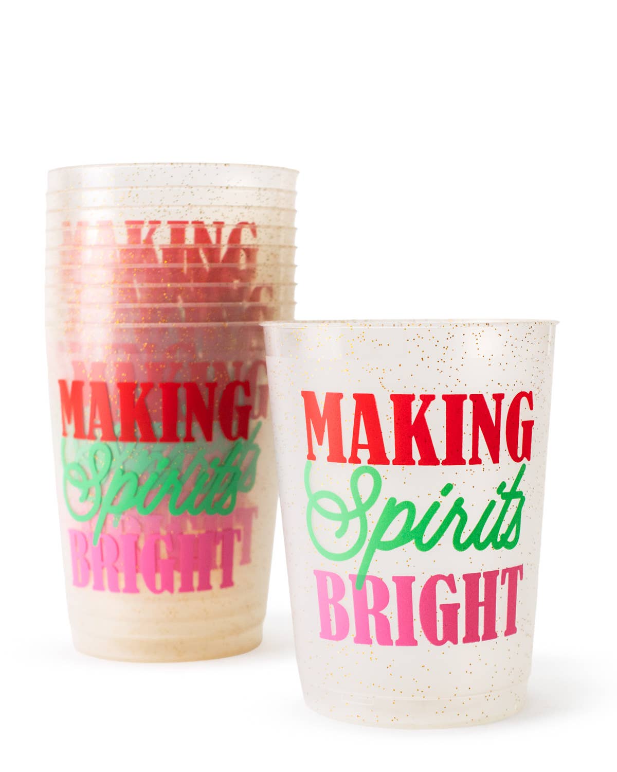 Making Spirits Bright Party Cups