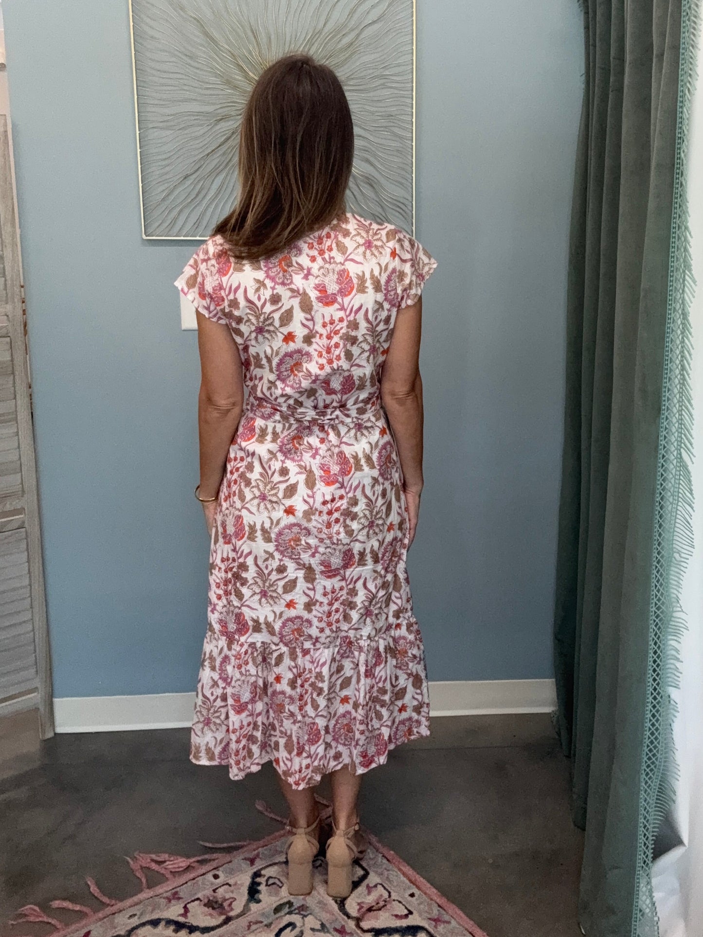 The Juna Dress- Desert Rose