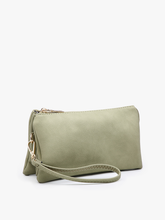 Load image into Gallery viewer, Riley Monogrammable 3 Compartment Crossbody/Wristlet
