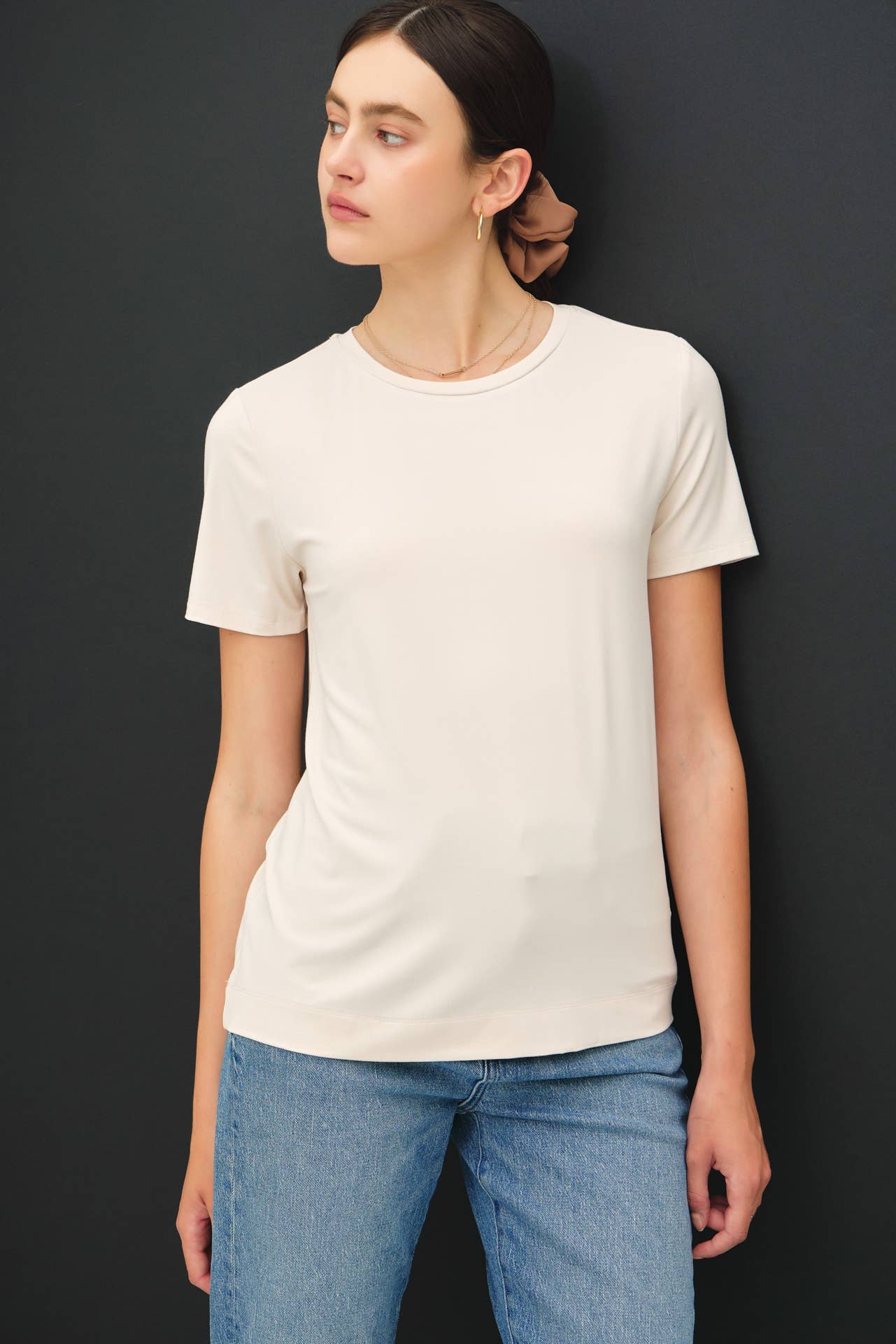 Bamboo Round Neck Tee