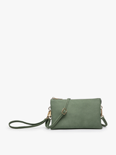 Load image into Gallery viewer, Riley Monogrammable 3 Compartment Crossbody/Wristlet
