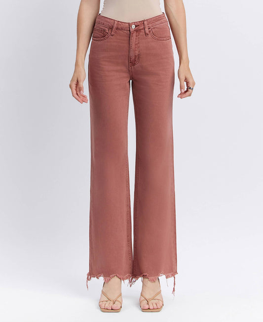 Leslie 90s Super High Rise Flare Jeans