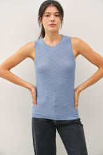 Load image into Gallery viewer, Round Neck Knit Sleeveless Top
