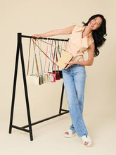 Load image into Gallery viewer, Riley Monogrammable 3 Compartment Crossbody/Wristlet
