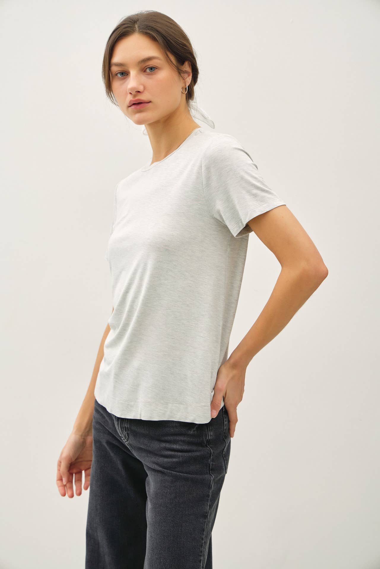 Bamboo Round Neck Tee