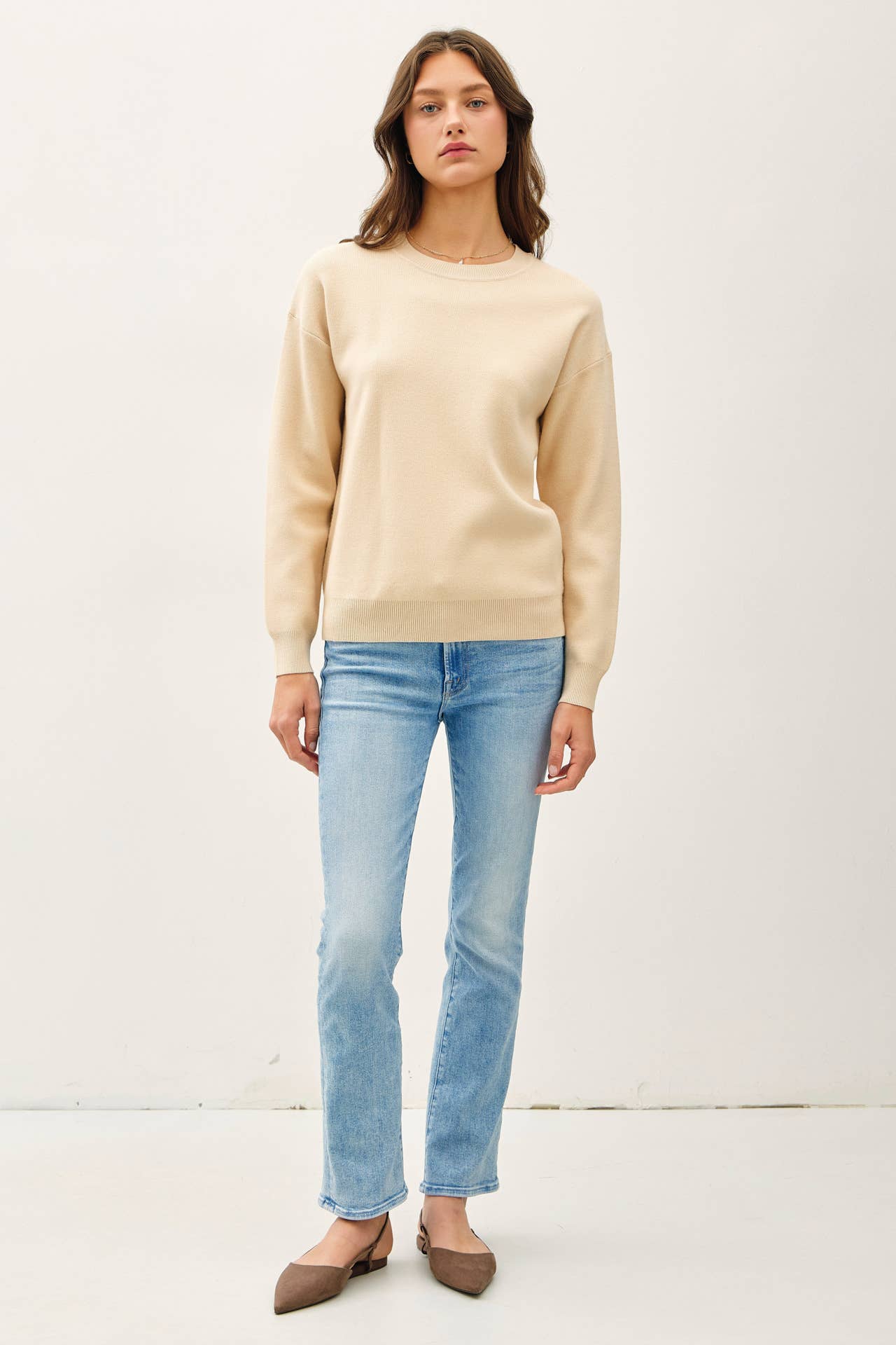 Basic Round Neck Sweater