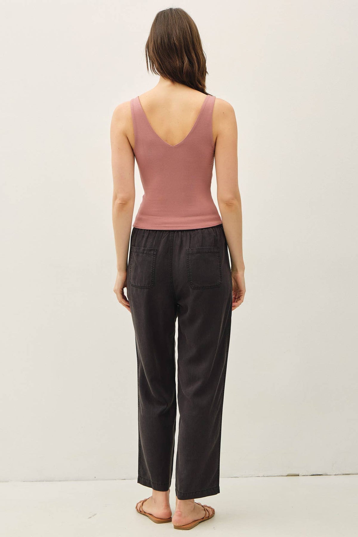 Basic Front & Back V-Neck Tank