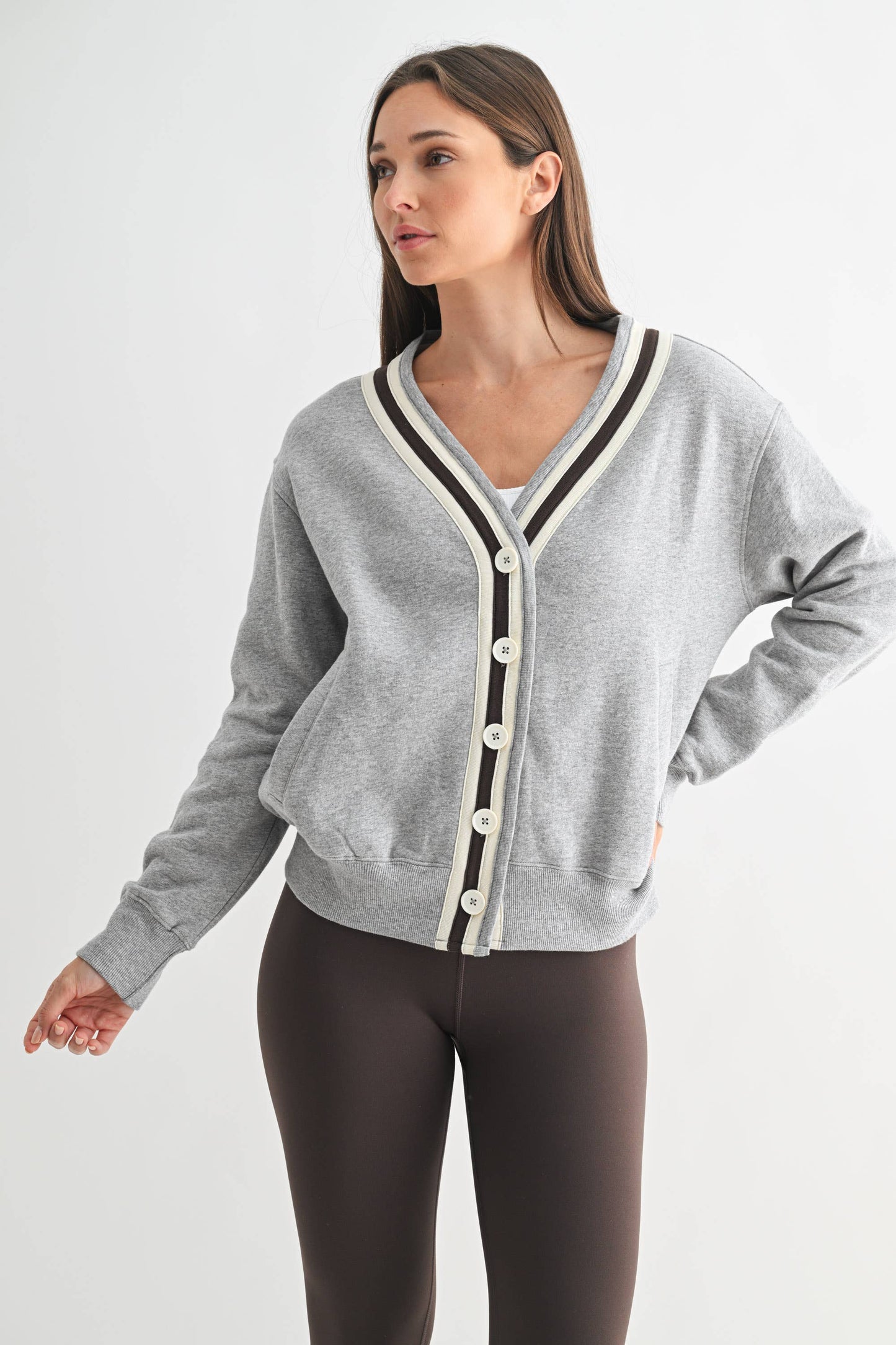 Shadowline Cotton Cardigan
