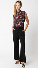 Load image into Gallery viewer, Mock Neck Sleeveless Blouse Top
