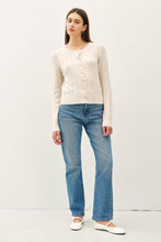 Load image into Gallery viewer, Crochet Knit Button Front Cardigan
