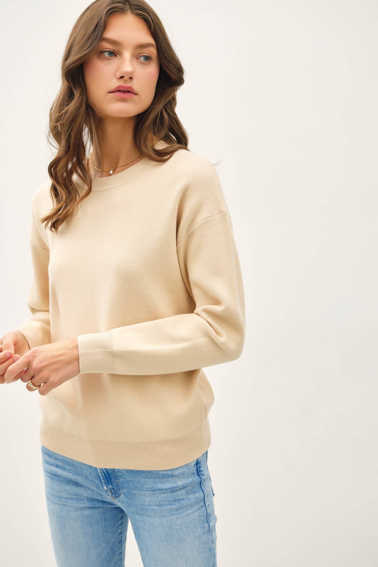 Basic Round Neck Sweater