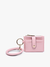Load image into Gallery viewer, Sammie Mini Snap Wallet w/ Ring
