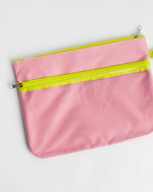 Seahorse Wet/Dry Bag- Pink/Green