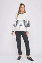 Load image into Gallery viewer, Mid Stripes Boyfriend Sweater

