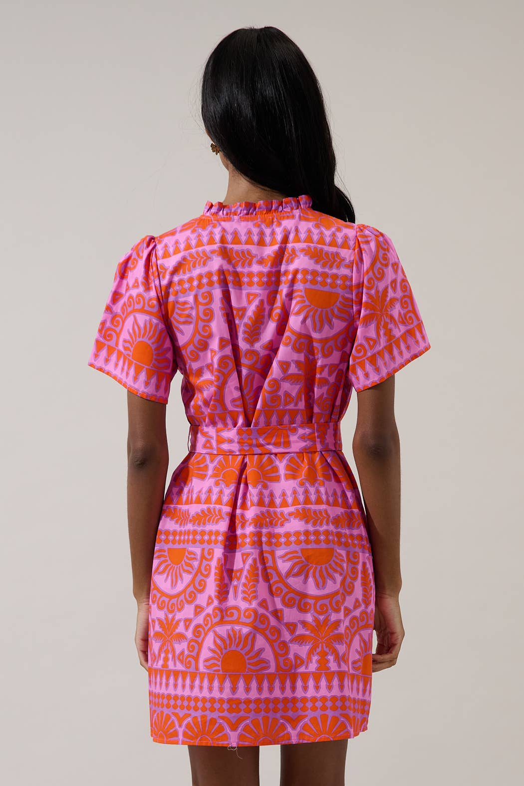 Rental- Sugarlips Tropical Mini Dress