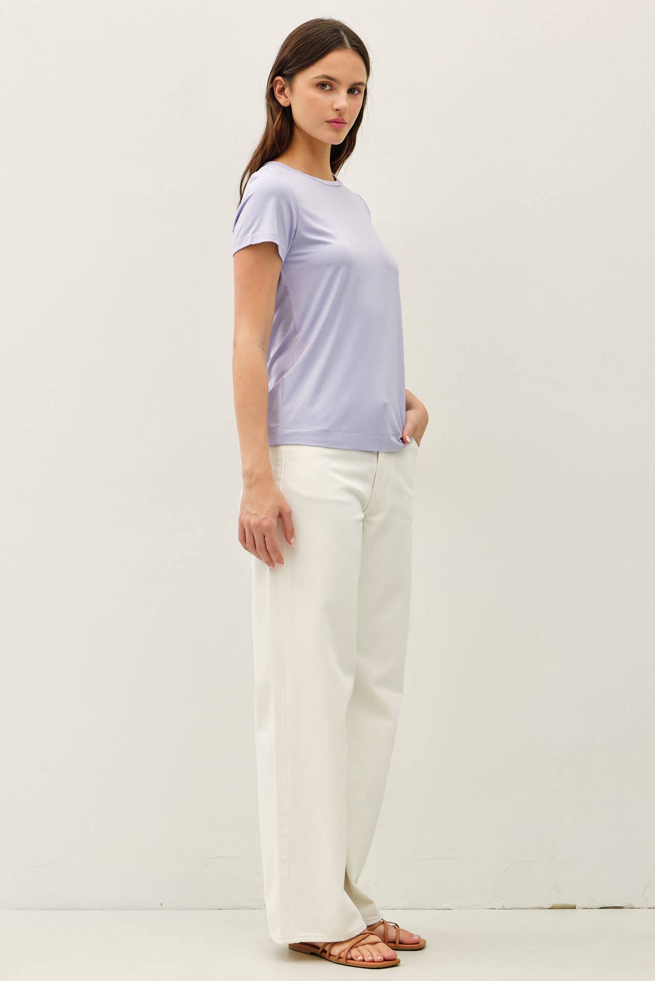 Bamboo Round Neck Tee