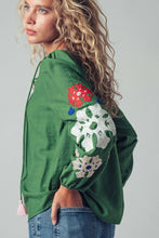 Load image into Gallery viewer, Embroidered Tassel Tie Top
