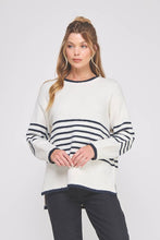 Load image into Gallery viewer, Mid Stripes Boyfriend Sweater
