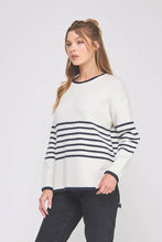 Load image into Gallery viewer, Mid Stripes Boyfriend Sweater
