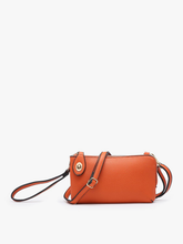 Load image into Gallery viewer, Kendall Crossbody/Wristlet w/ Twist Lock Closure
