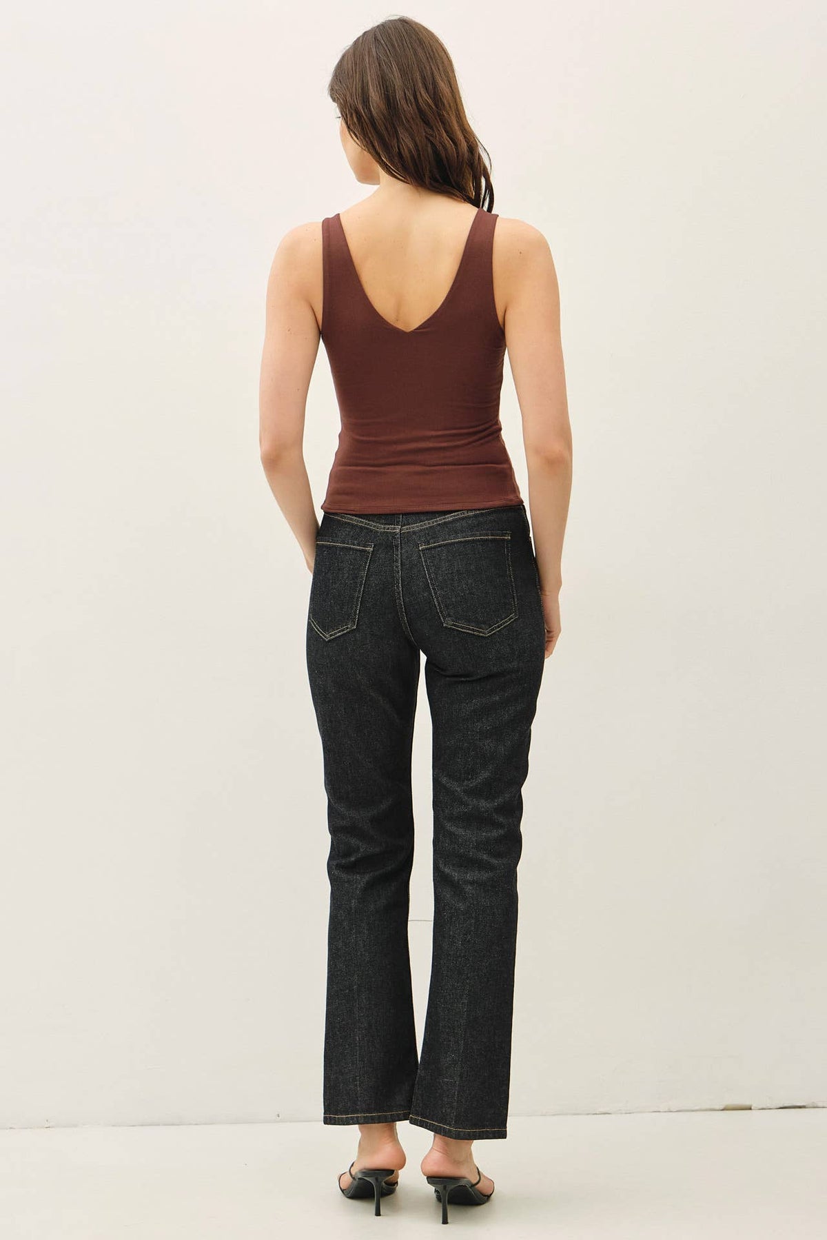 Basic Front & Back V-Neck Tank