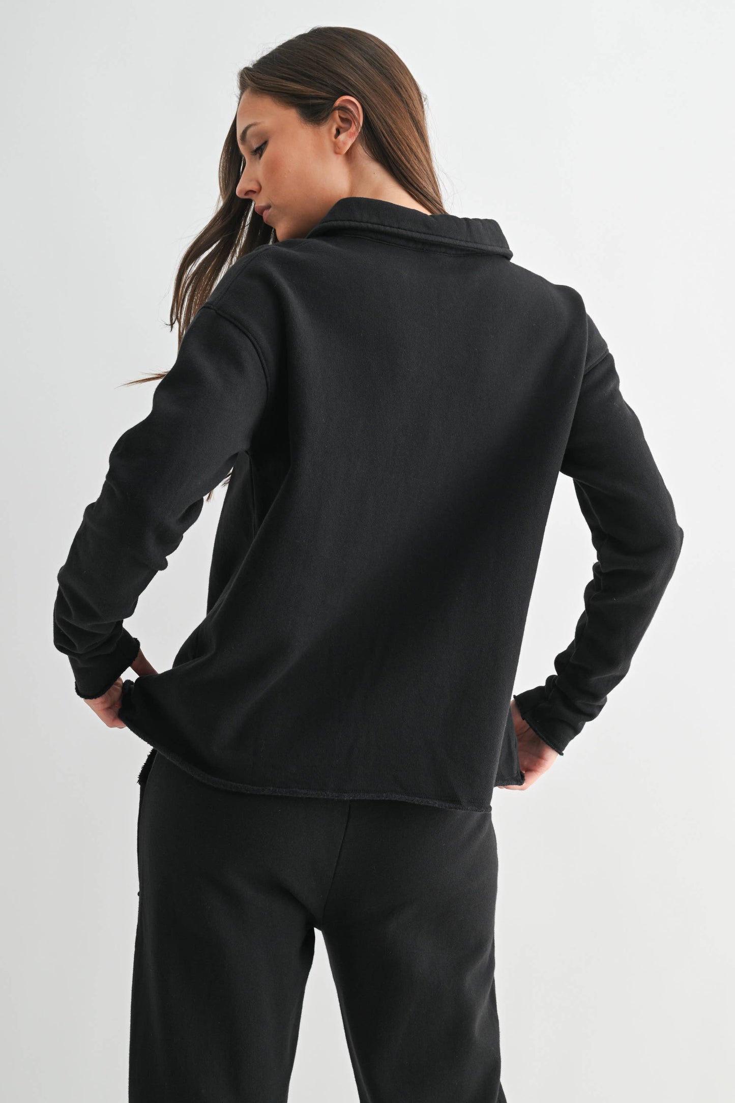 Vintage Henley Long Sleeve Top