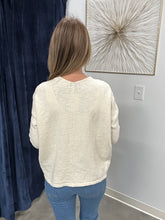 Load image into Gallery viewer, Textured Open Front Cotton Cardigan
