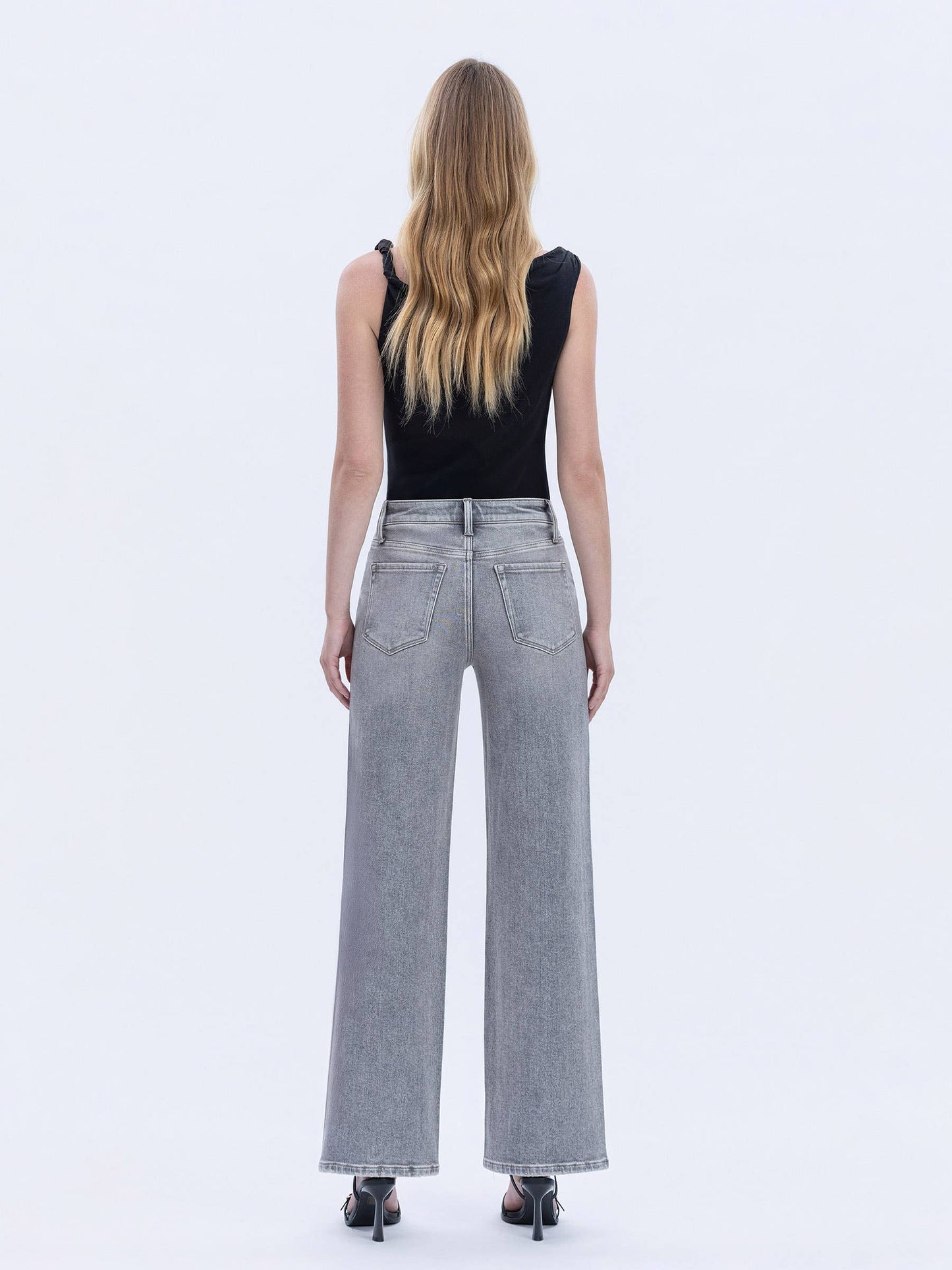 Olivia High Rise Wide Leg Jeans