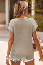 Load image into Gallery viewer, Button Detail Batwing Sleeve Top
