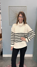 Load image into Gallery viewer, Striped Waffle Sweatshirt
